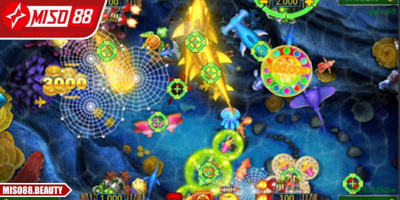 Đánh Cá Vui Vẻ Miso88 – Trải Nghiệm Thư Giãn, Hấp Dẫn 3 Chọn phòng phù hợp giúp săn nhiều sinh vật biển hiệu quả hơn