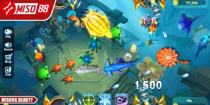 Jackpot Vua Đại Dương Miso88 – Kho Báu Giữa Lòng Biển 3 Chiến thuật bắn thông minh chinh phục jackpot nhanh, hiệu quả