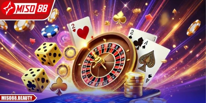 Sảnh EBET Miso88 hội tụ những trò chơi kinh điển