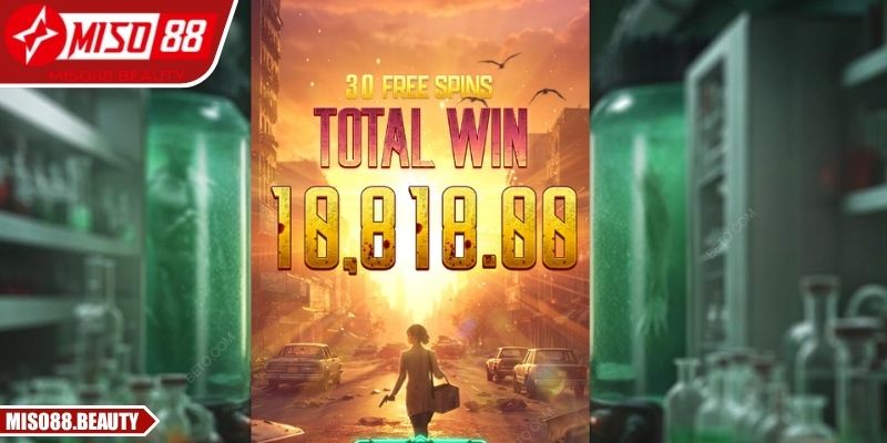 Mỗi vòng quay Zombie Outbreak Miso88 sinh tồn đầy kịch tính